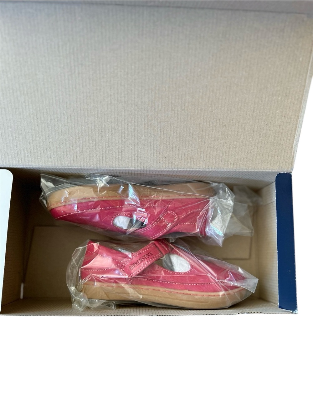 New in Box Birkenstock Abilene Fuschia Adjustable Strap Shoes Size 11 - Picture 7 of 8